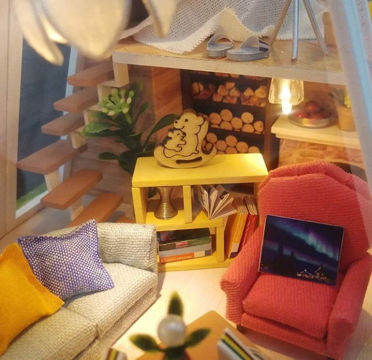 Сборная модель Румбокс. Дом с бассейном и детской — картинка 8