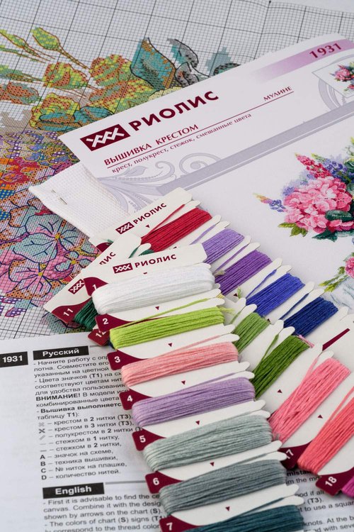 Набор для вышивания «Цветочное очарование» — картинка 2