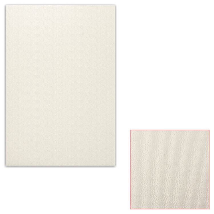 Картон белый грунтованный для масляной живописи, 25х35 см, односторонний, ПОДОЛЬСК-АРТ-ЦЕНТР