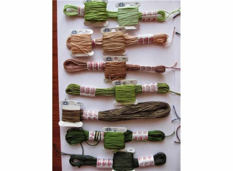 Набор для вышивания «Багряный лес» — картинка 7