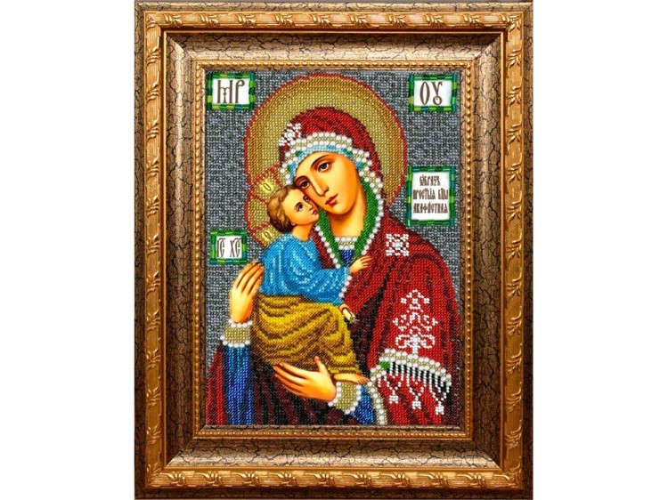 Набор вышивки бисером «Богородица Акафистная» — картинка 2