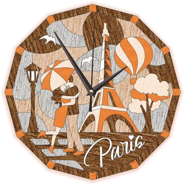 Набор для творчества «Часы. Прогулки по Парижу»