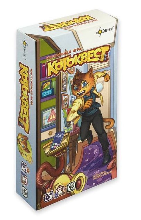 Игра настольная «Котоквест»