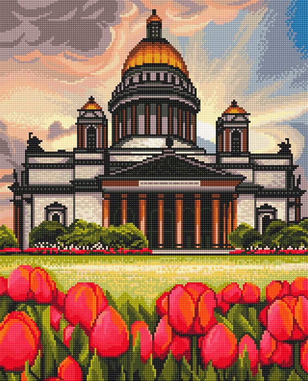 Алмазная вышивка «Исаакиевский собор» — картинка 2