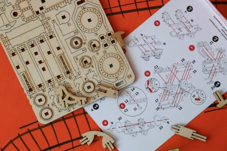 Конструктор из дерева «Цистерна» — картинка 4