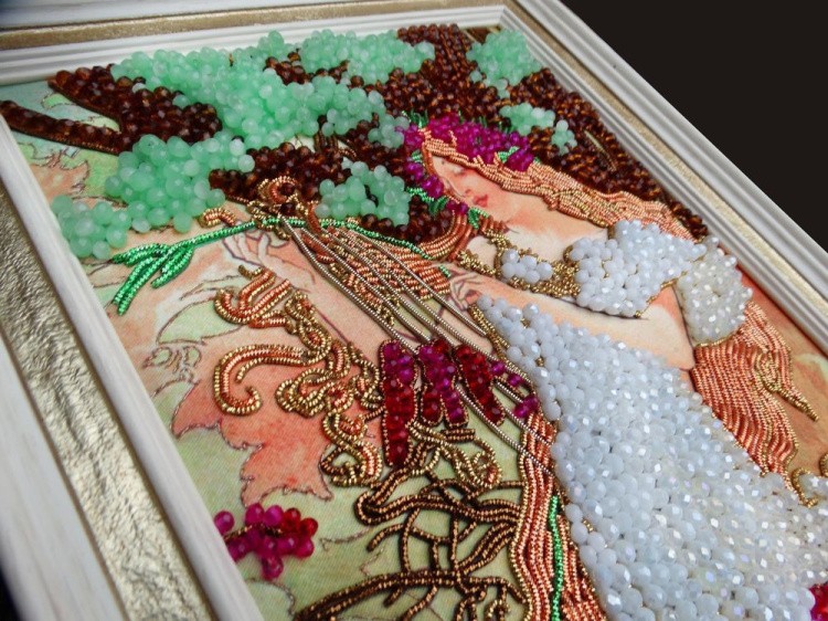 Набор вышивки хрустальными камнями «Весна» — картинка 8