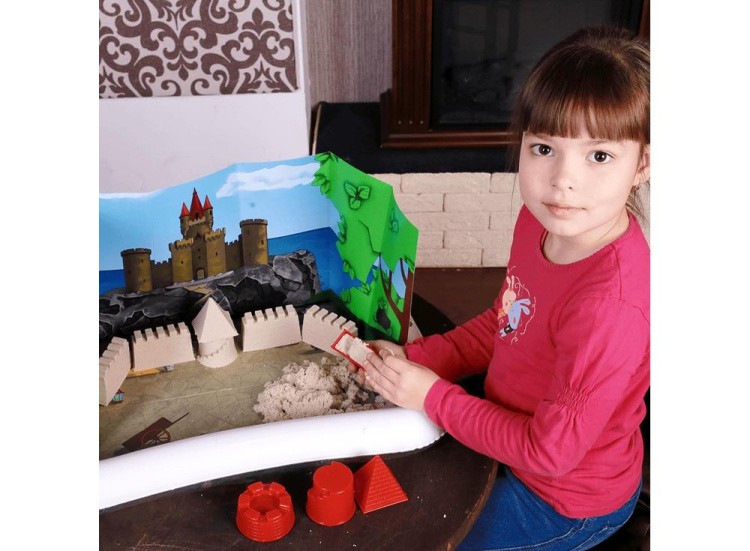 Набор космического песка «Замок» 2 кг — картинка 10