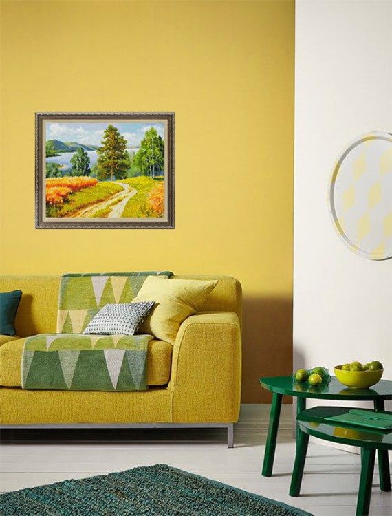 Алмазная вышивка «Заволжье пшеничное» — картинка 8