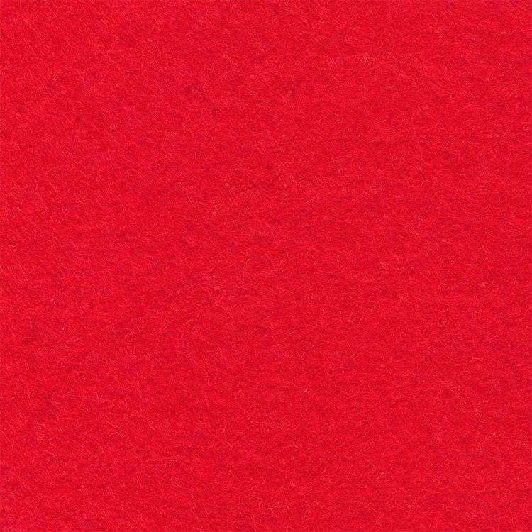 Фетр декоративный, мягкий, 1 мм, 20х30 см ± 2 см, 5 шт., цвет: №CH601 красный, Blitz