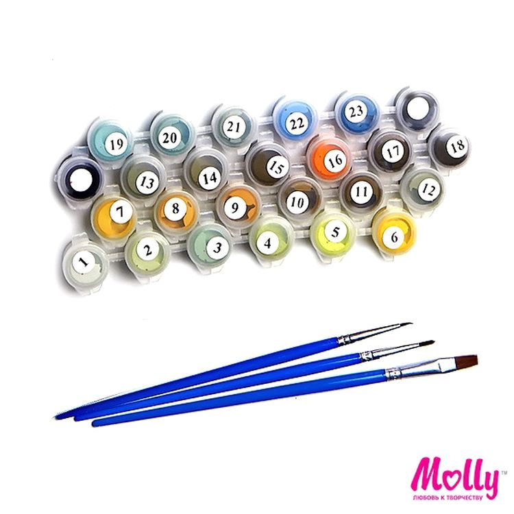 Картина по номерам «Мальтийский тигр» — картинка 2