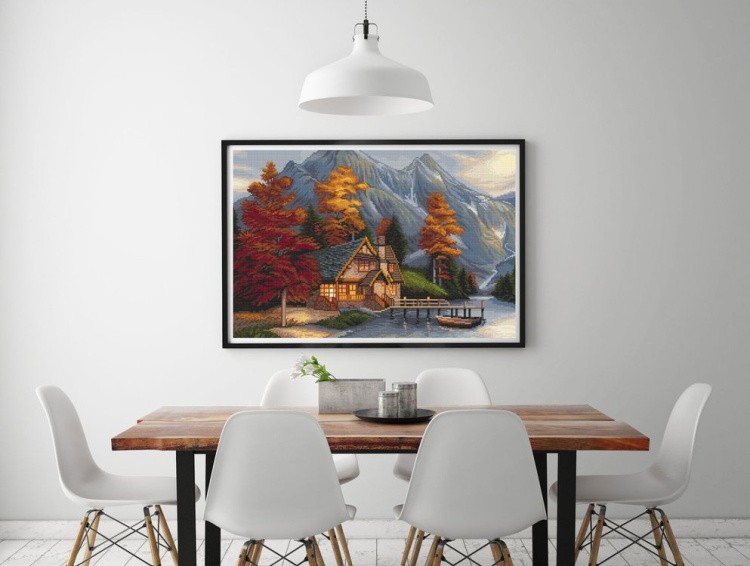 Алмазная вышивка «Причал» — картинка 3