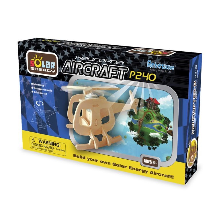 Конструктор из дерева «Вертолет» — картинка 2