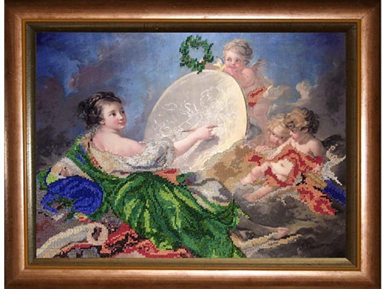 Набор вышивки бисером «Аллегория живописи» — картинка 2