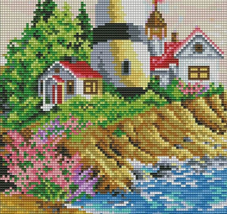 Алмазная вышивка «Маяк» — картинка 3