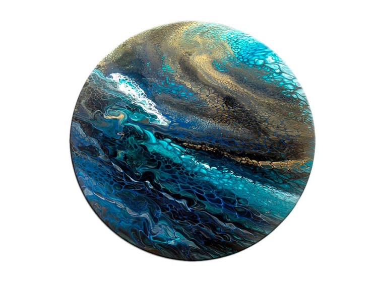 Медиум для акрила Fluid-bubbles 1 л, ResinArt — картинка 2