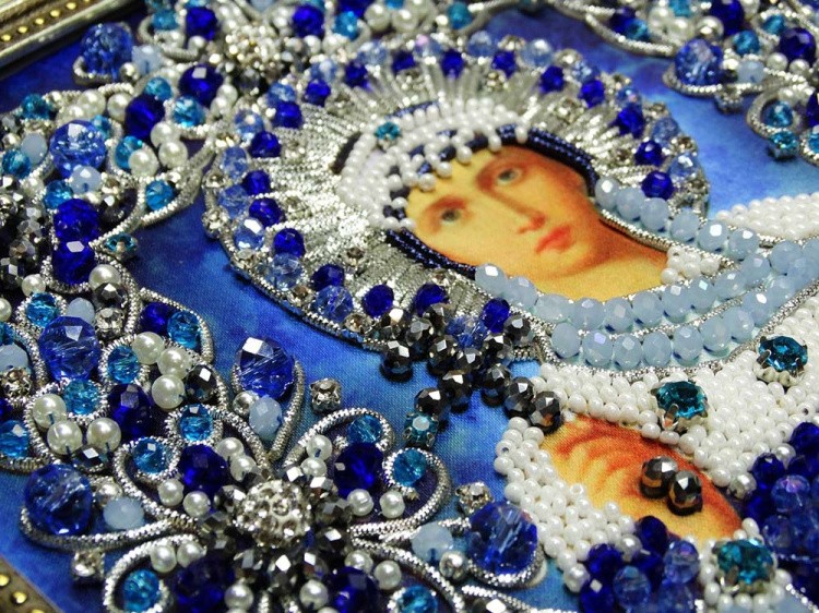 Набор для вышивания хрустальными камнями «Святая Александра» — картинка 8