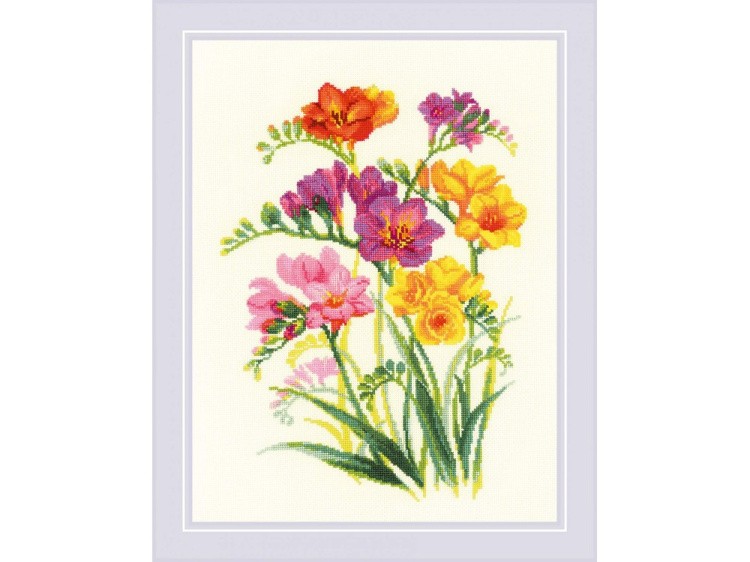 Набор для вышивания «Ароматные фрезии» — картинка 2