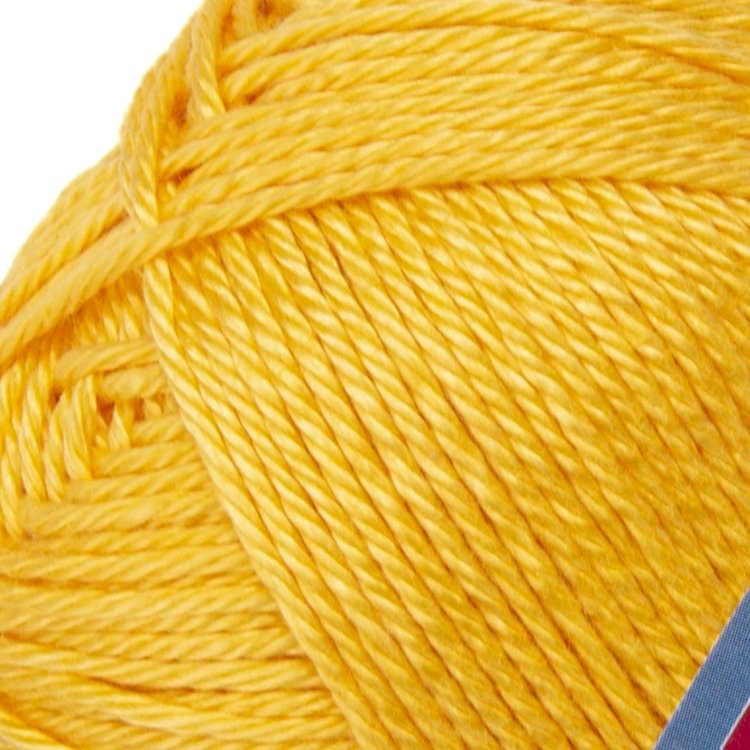 Пряжа YarnArt Luxor (Луксор гиза коттон) (1204), канарейка, 5 шт. по 50 г — картинка 2