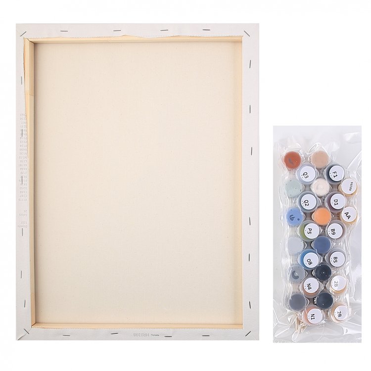 Картина по номерам с поталью «Африканская девушка» — картинка 5