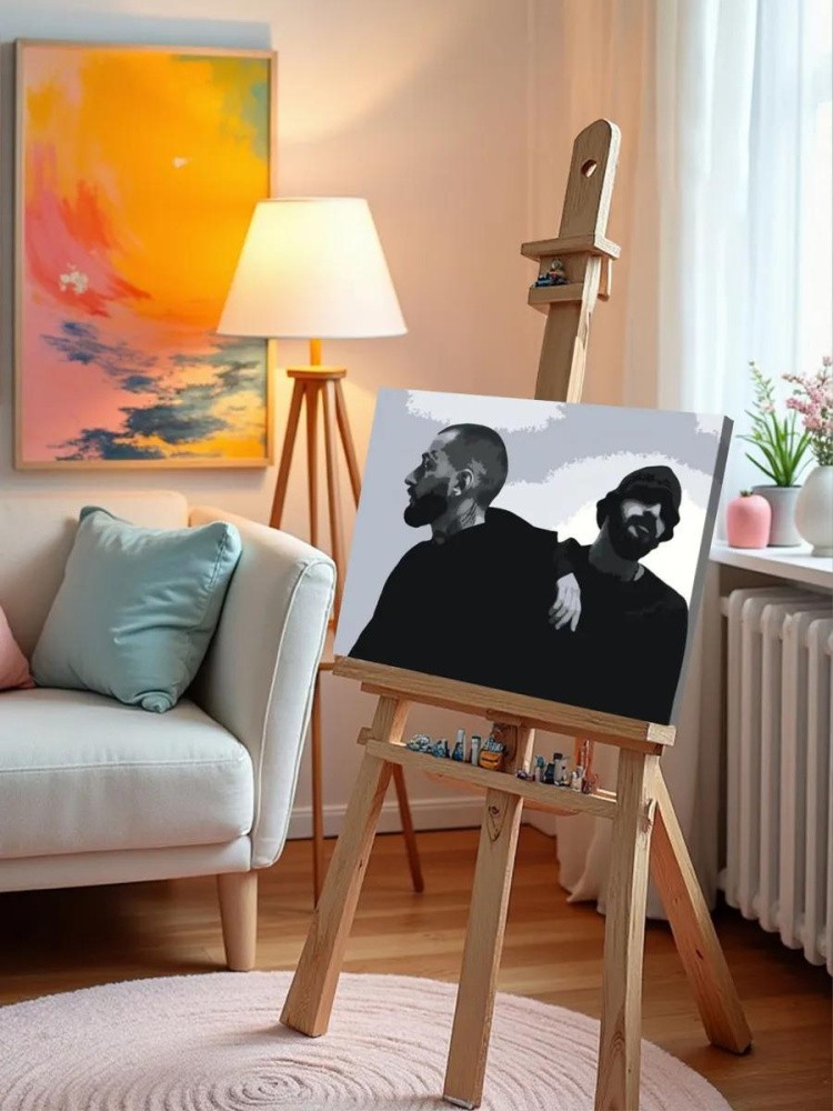 Картина по номерам «Miyagi & Andy Panda» — картинка 10