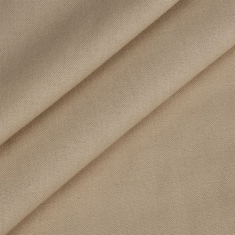 Ткань льняная, 200 г/м², 5 м x 140 см, цвет: светло-бежевый, TBY — картинка 3