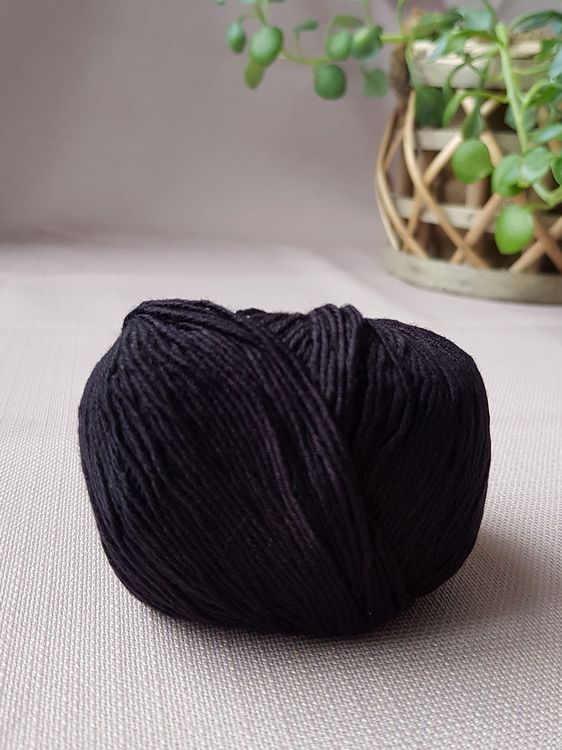 Пряжа Камтекс Лючия (003), черный, 5 шт. по 50 г — картинка 4