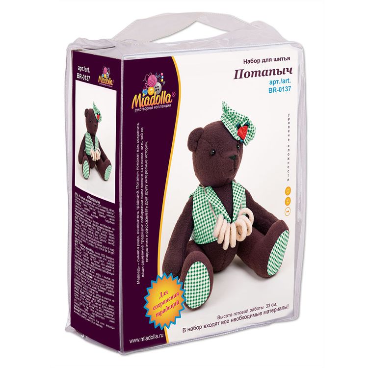 Набор для шитья «Потапыч» — картинка 3