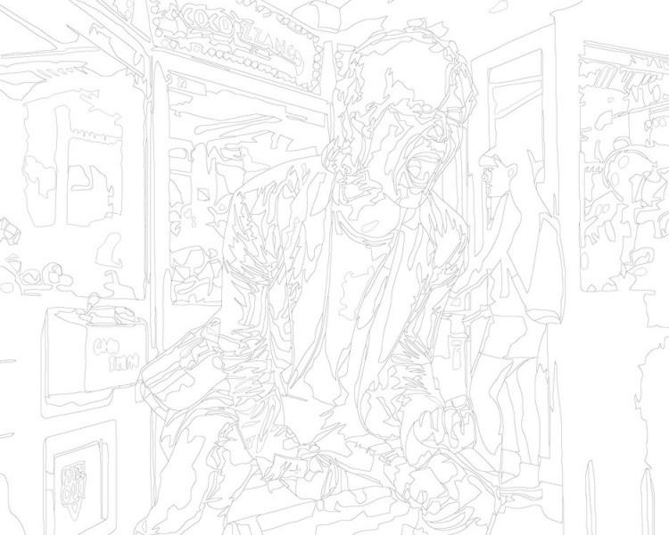 Картина по номерам «Игра в кальмара: Сон Ки Хун 3» — картинка 3