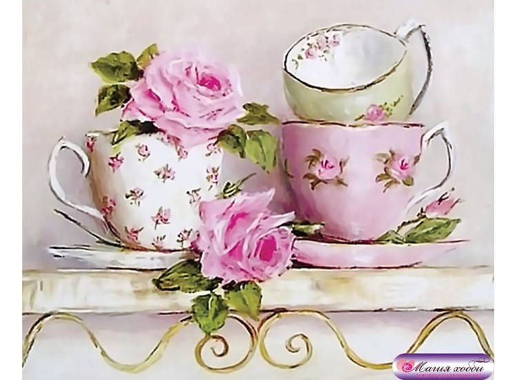 Папертоль «Шебби шик чашки» — картинка 2