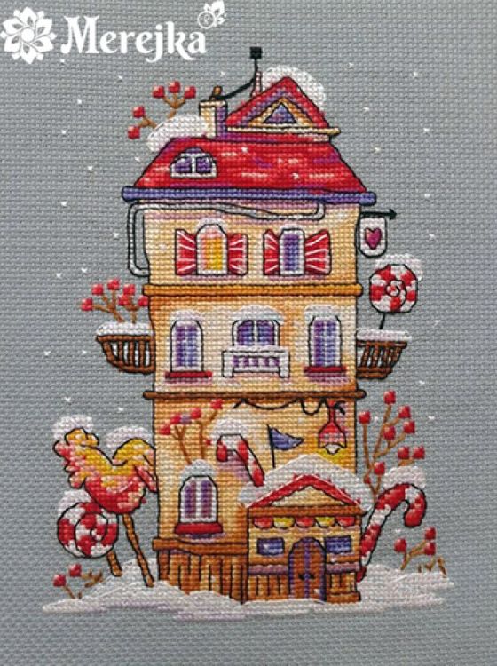 Набор для вышивания «Зимний домик» — картинка 2