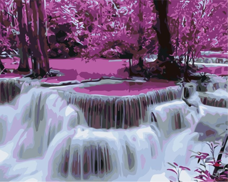 Картина по номерам «Водопад»