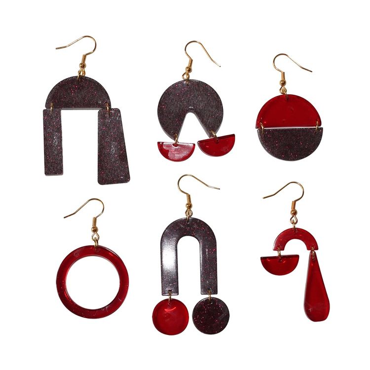 Силиконовый молд для эпоксидной смолы украшения, серьги-подвески #1, FancyOn — картинка 5