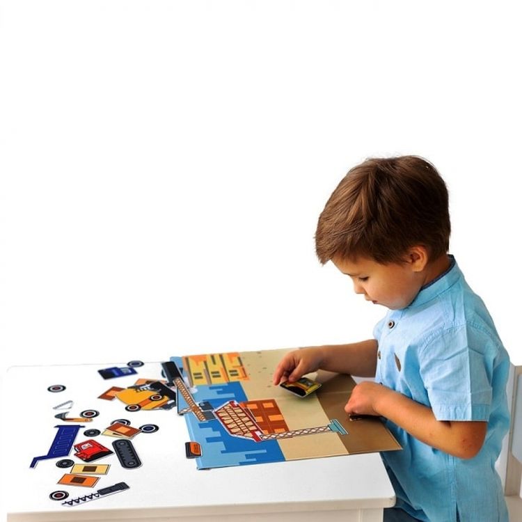 Магнитная книга «Стройка» — картинка 4