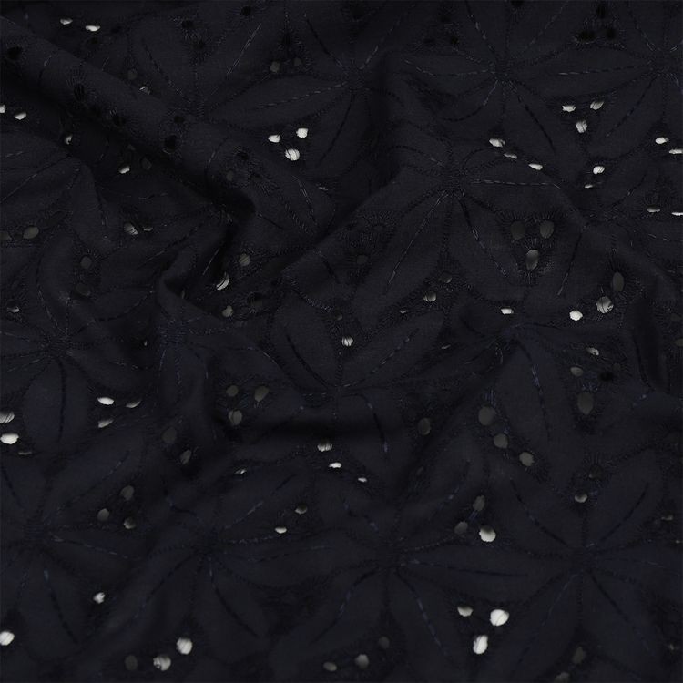 Ткань шитье, 10 м x 150 см, 100 г/м², цвет: синий, TBY — картинка 2