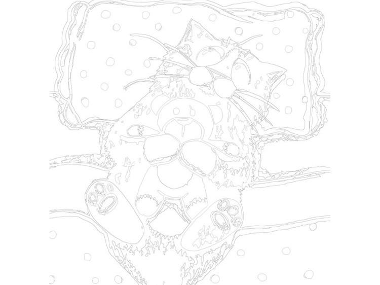 Картина по номерам «Приятных снов» — картинка 3