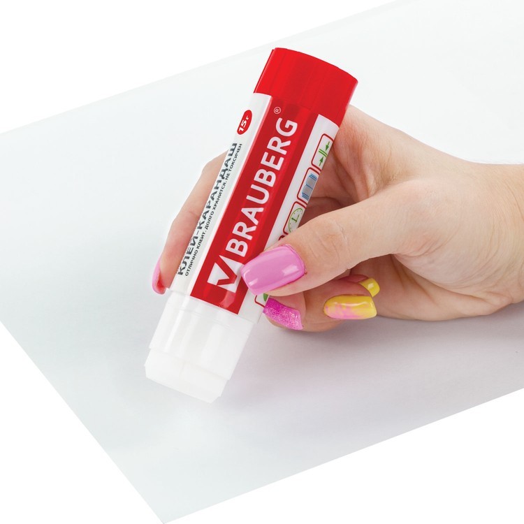 Клей-карандаш BRAUBERG, 15 г — картинка 4