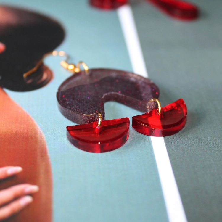 Набор для создания украшений из эпоксидной смолы «Серьги #4», FancyOn — картинка 5