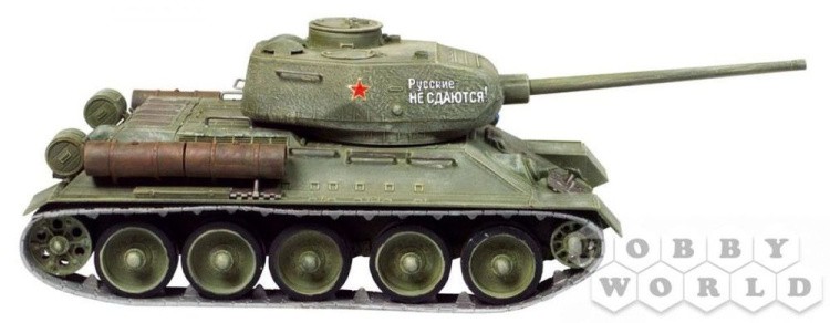 Сборная модель World of Tanks - Т-34-85, Масштабная модель 1:35  — картинка 6