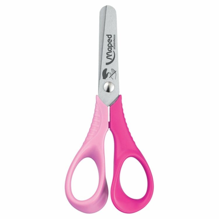 Ножницы «Vivo 3D», 12 см, для левши, закругленные, MAPED — картинка 3