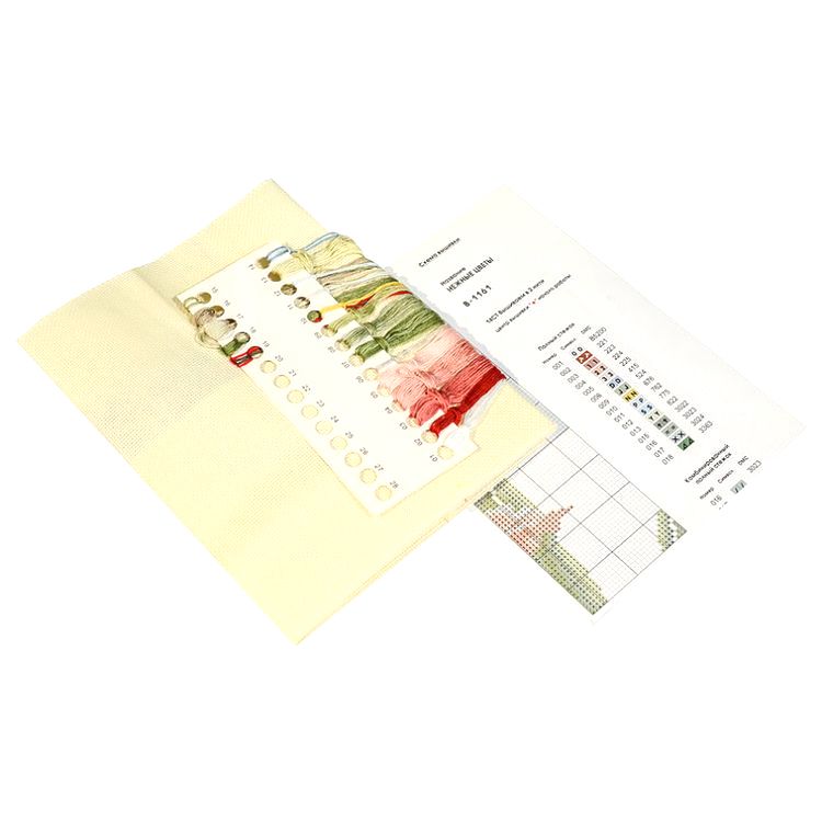 Набор для вышивания «Нежные цветы» — картинка 2