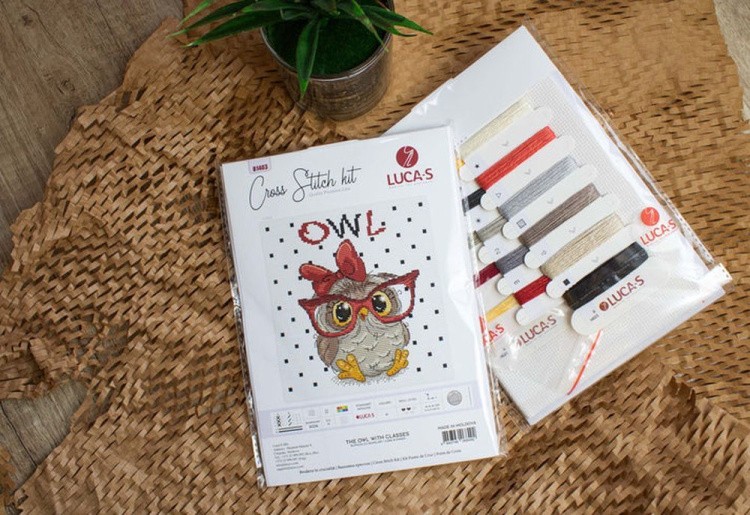 Набор для вышивания «Сова в очках» — картинка 2