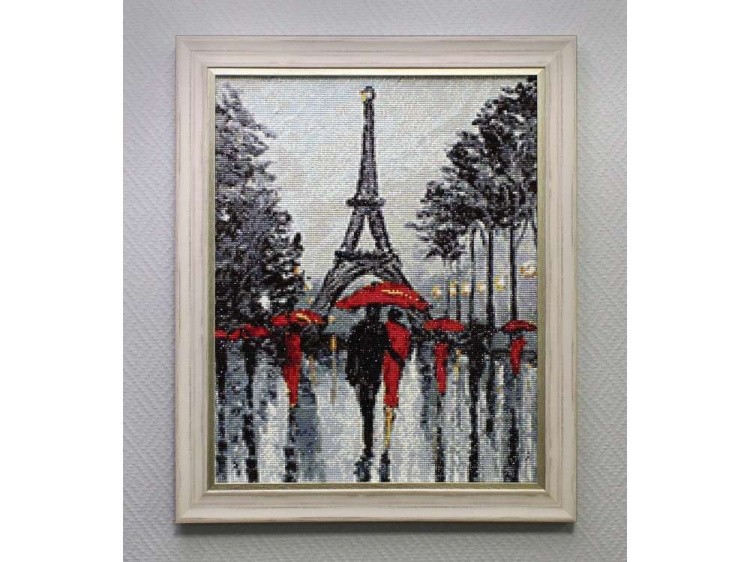 Алмазная вышивка «Парижские аллеи» — картинка 3