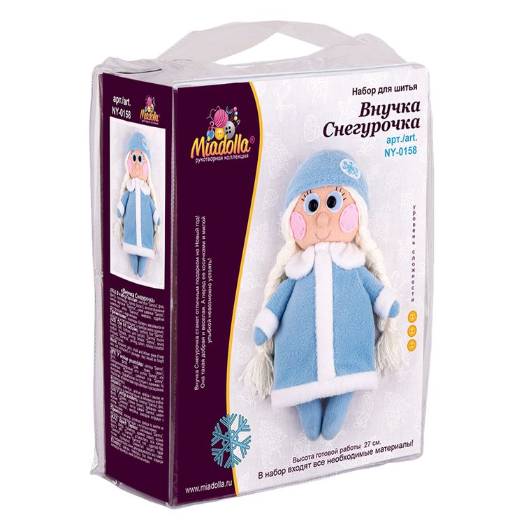Набор для шитья «Внучка Снегурочка» — картинка 3