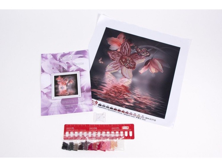 Набор вышивки бисером «Сон орхидеи» — картинка 3