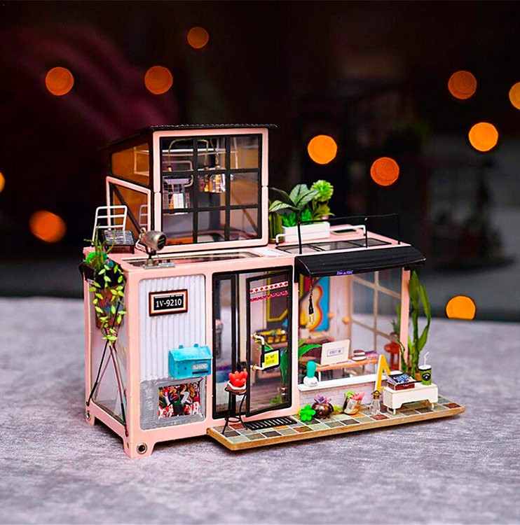 Набор для создания миниатюры (румбокс) «Музыкальная студия» — картинка 10