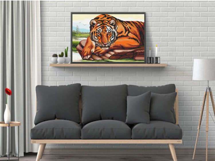 Алмазная вышивка «Хозяин тайги» — картинка 3