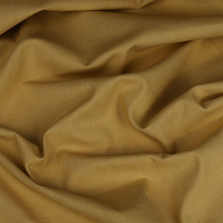 Ткань льняная, 200 г/м², 5 м x 140 см, цвет: горчица, TBY — картинка 2