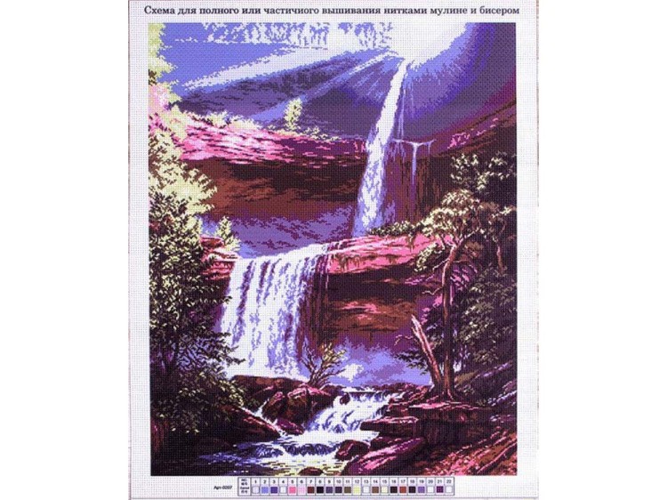 Набор для вышивания «Водопад» — картинка 2
