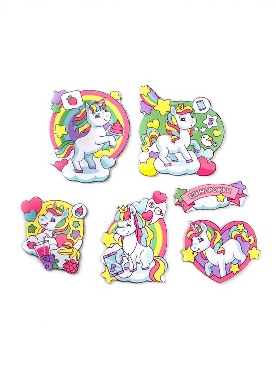 Развивающее пособие из дерева «Пазл-головоломка Единорожки» — картинка 5