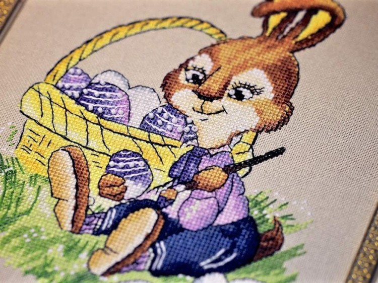 Набор для вышивания «Пасхальный кролик» — картинка 5